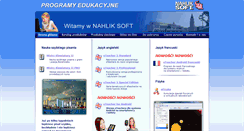 Desktop Screenshot of nahliksoft.com.pl