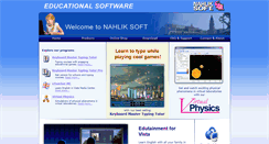Desktop Screenshot of nahliksoft.com
