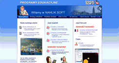 Desktop Screenshot of nahliksoft.pl